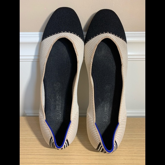 Rothy's Shoes - Rothy’s The Square Tuxedo flats, size 11.5